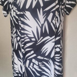 Rochie femei maneca scurta Flori  1