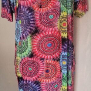 Rochie femei maneca scurta model cu snur