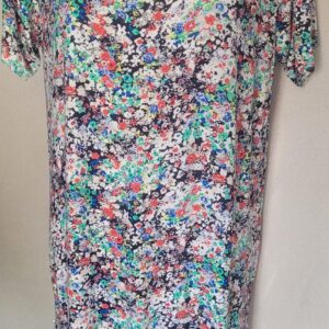 Rochie femei maneca scurta Flori