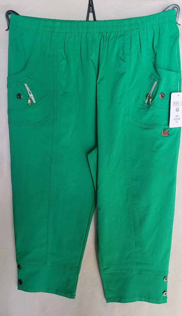 Pantaloni femei elastici 3/4 - imagine 5