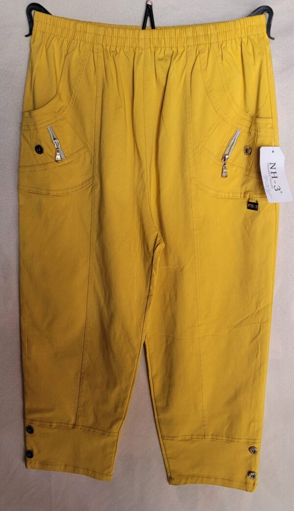 Pantaloni femei elastici 3/4 - imagine 6