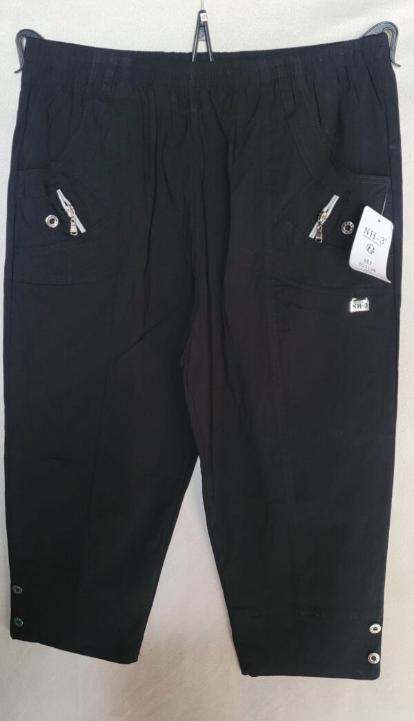 Pantaloni femei elastici 3/4 - imagine 3