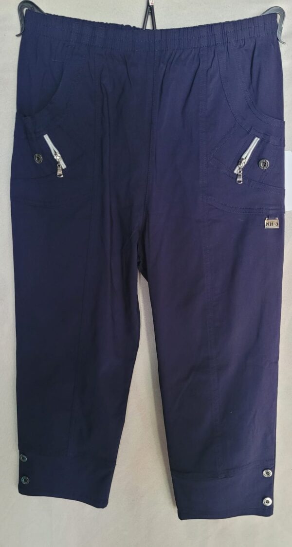 Pantaloni femei elastici 3/4 - imagine 2