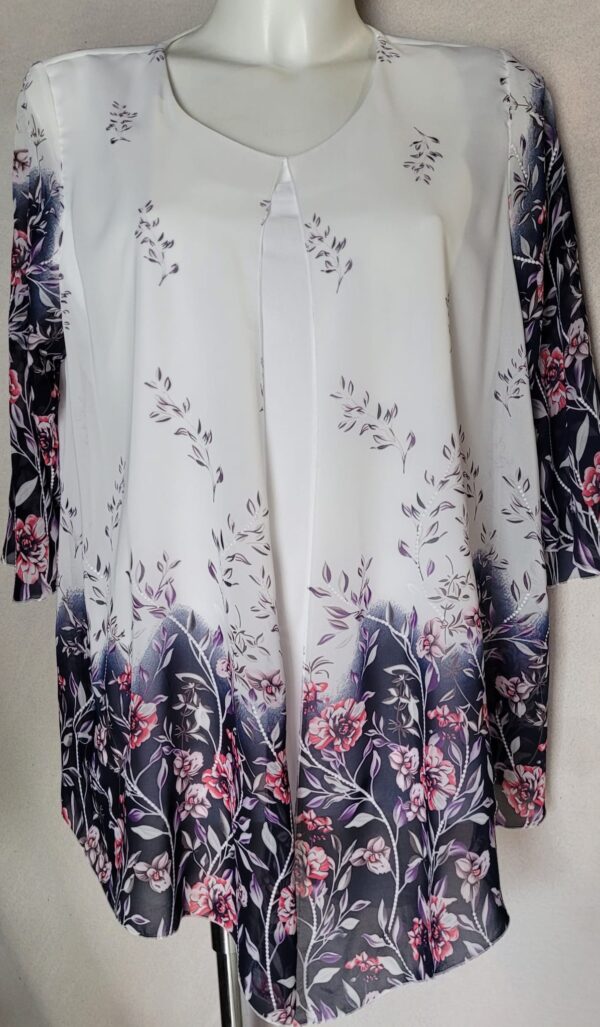 Bluza femei maneca 3/4 model K-Z voal - imagine 3