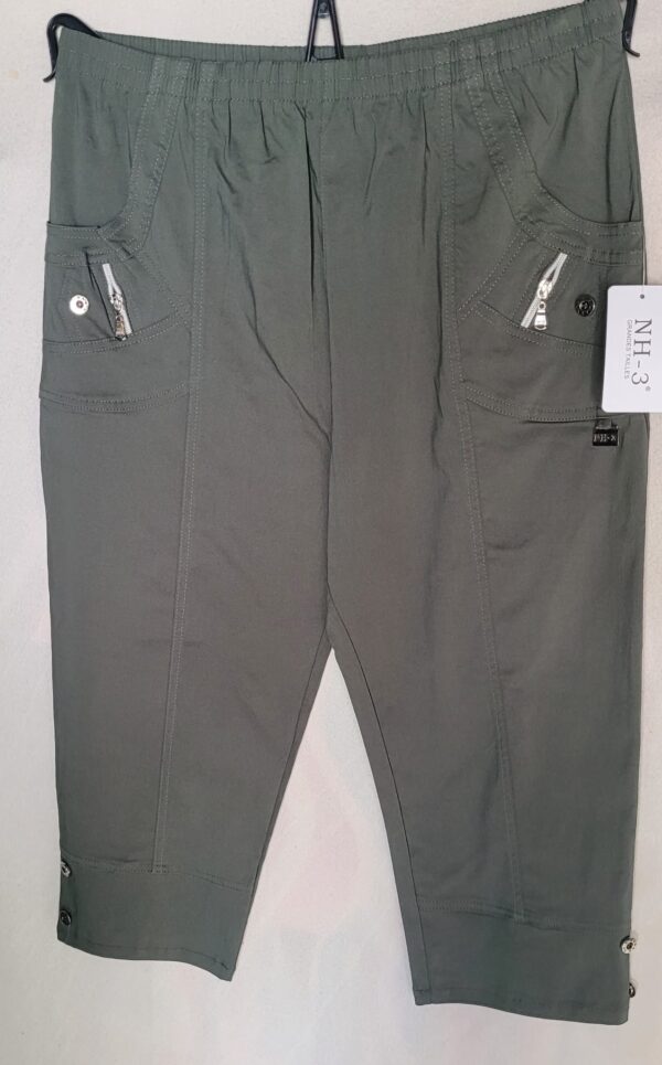 Pantaloni femei elastici 3/4 - imagine 7