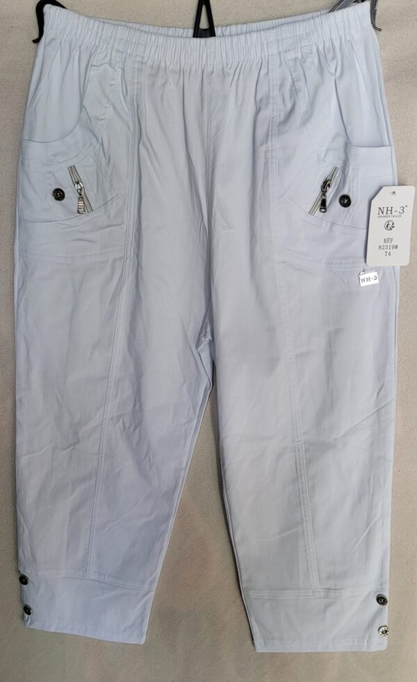Pantaloni femei elastici 3/4 - imagine 8