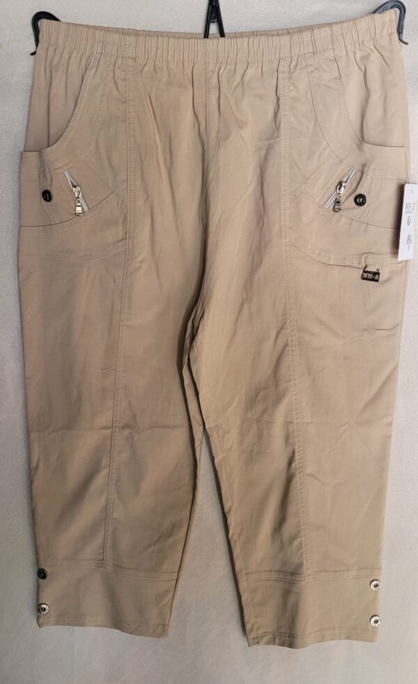 Pantaloni femei elastici 3/4 - imagine 9