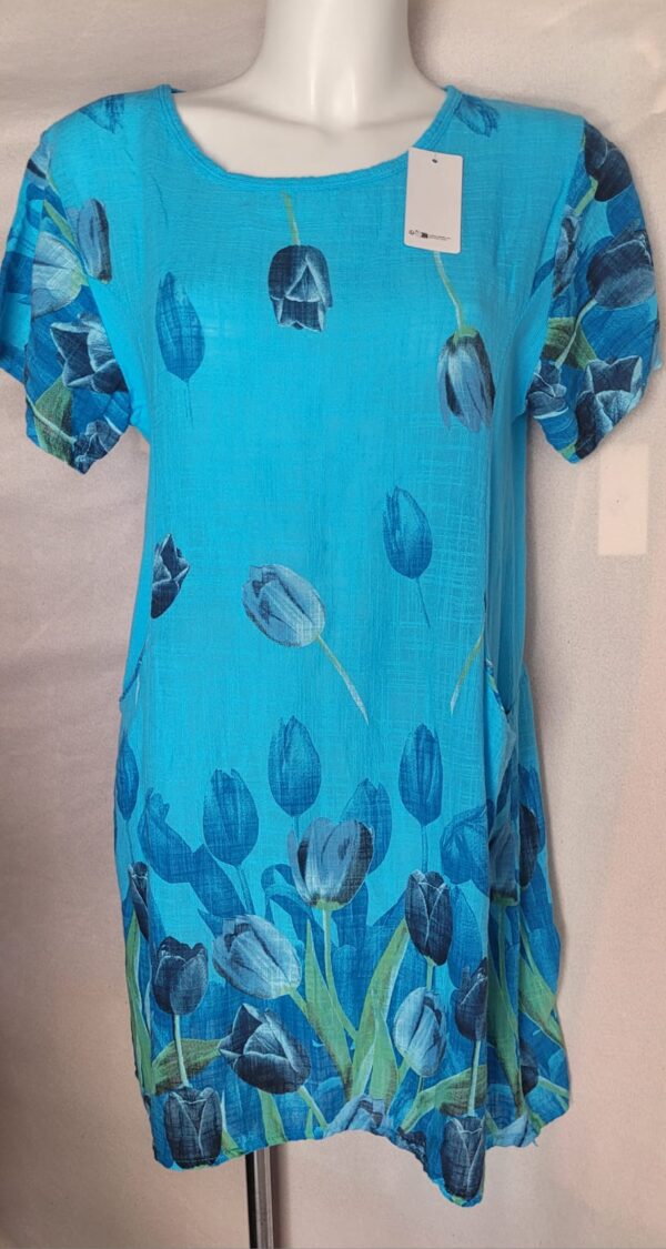 Rochie scurta cu maneca scurta - imagine 3