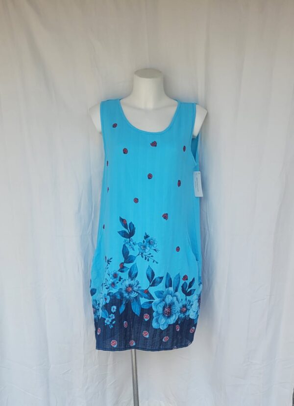 Rochie tip maieu scurta cu buzunare