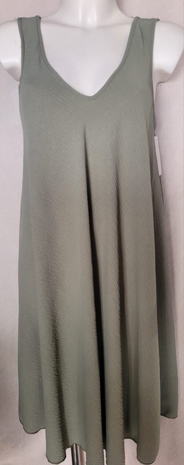 Rochie uni in V - imagine 2