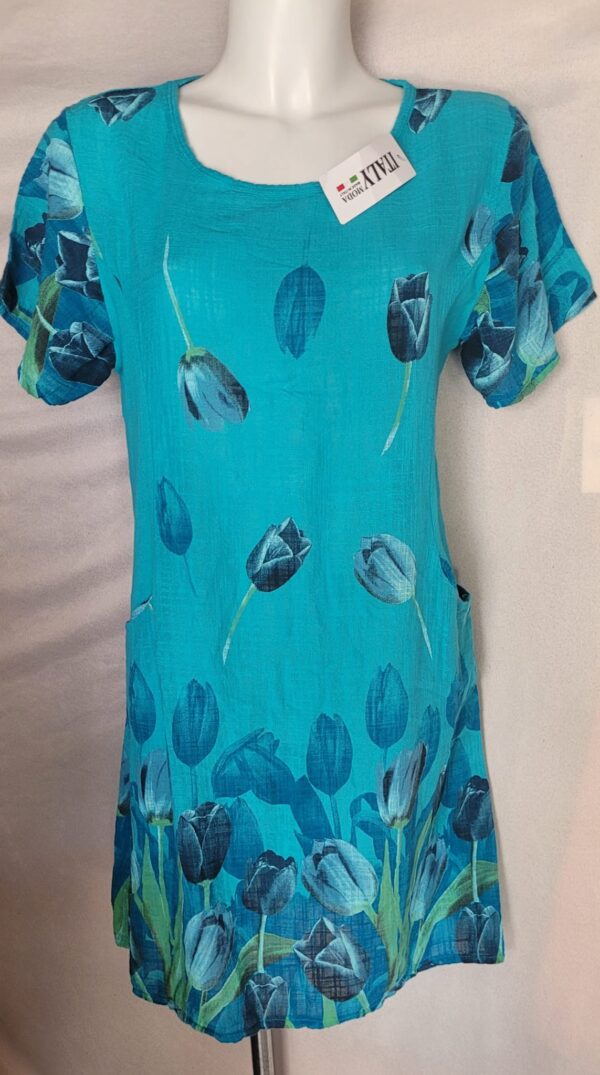 Rochie scurta cu maneca scurta - imagine 2
