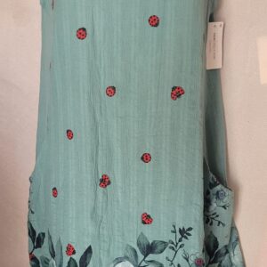 Rochie tip maieu scurta cu buzunare