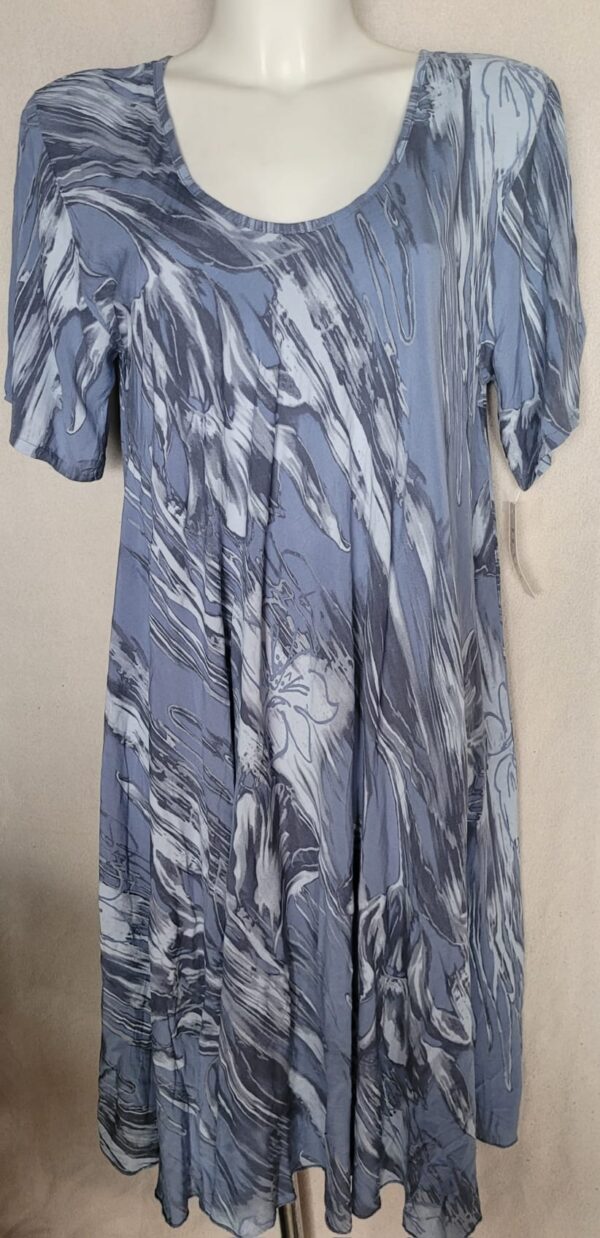 Rochie de vara maneca scurta - imagine 4
