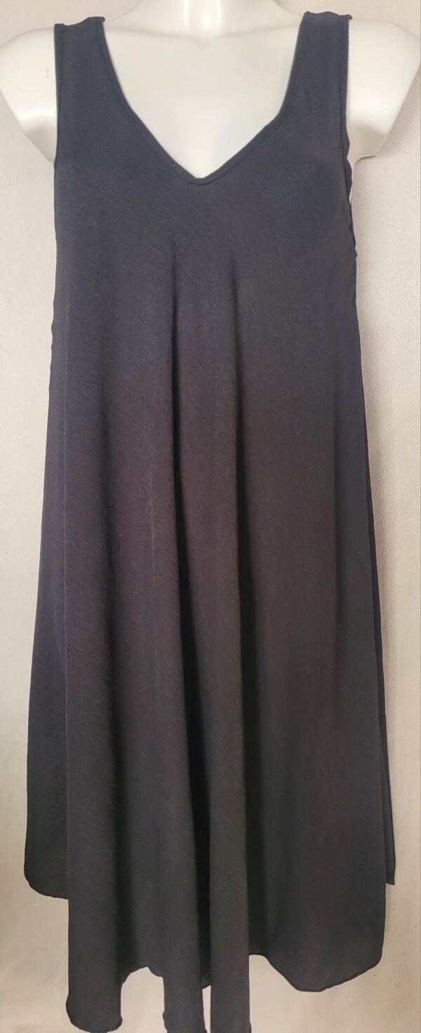 Rochie uni in V - imagine 3