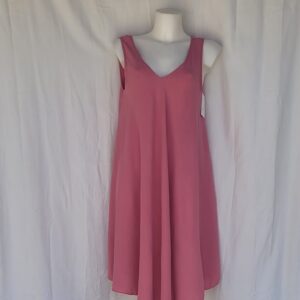 Rochie uni in V
