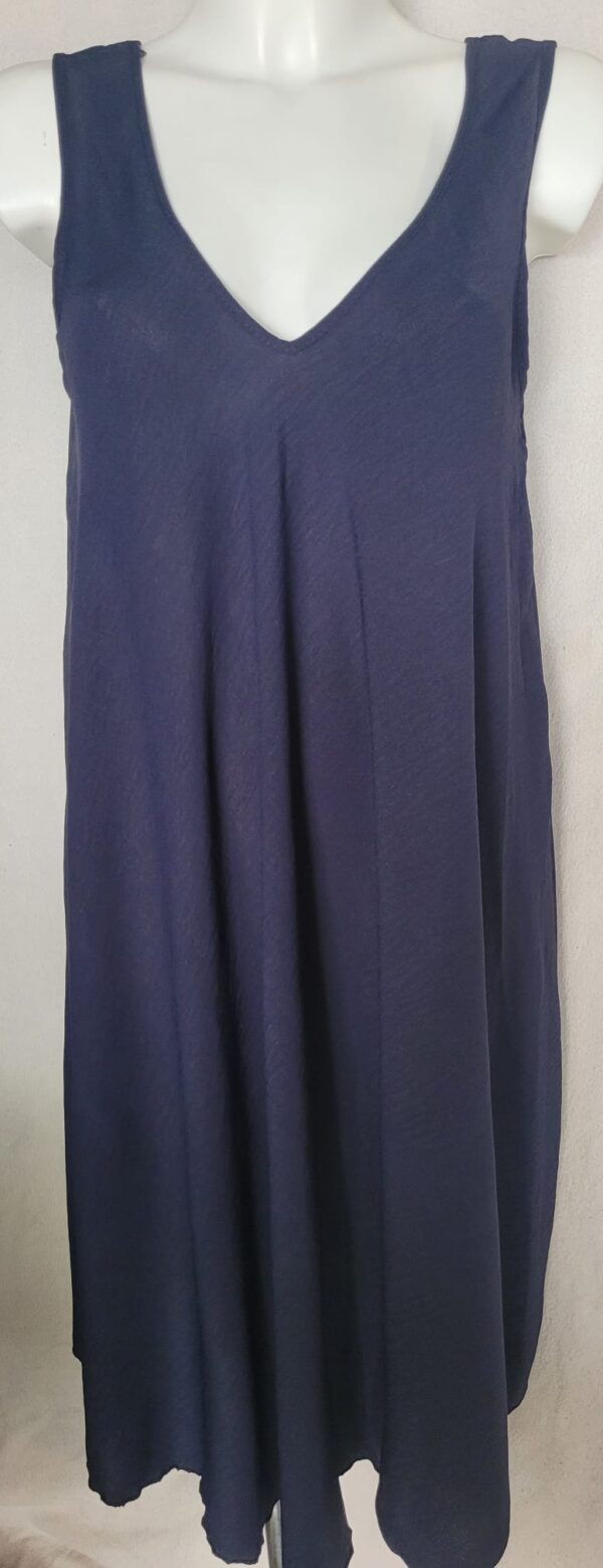 Rochie uni in V - imagine 4