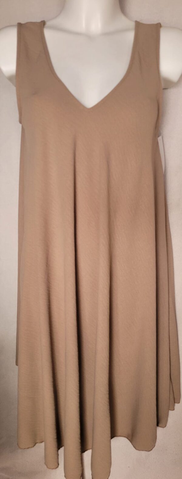Rochie uni in V - imagine 5