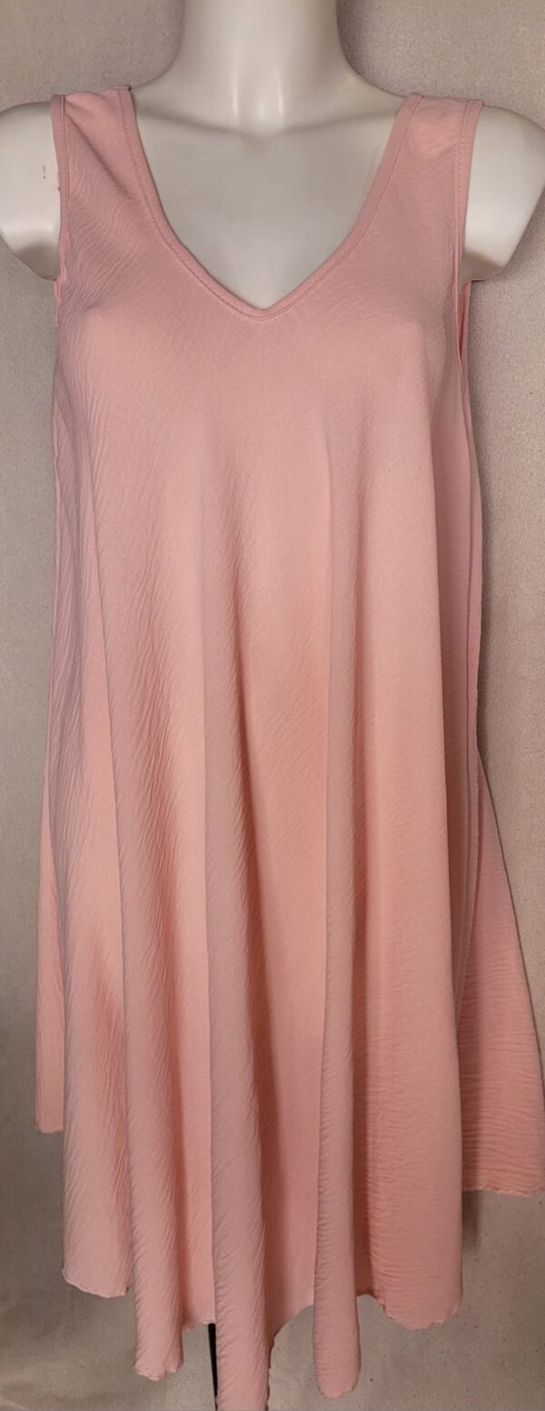 Rochie uni in V - imagine 8