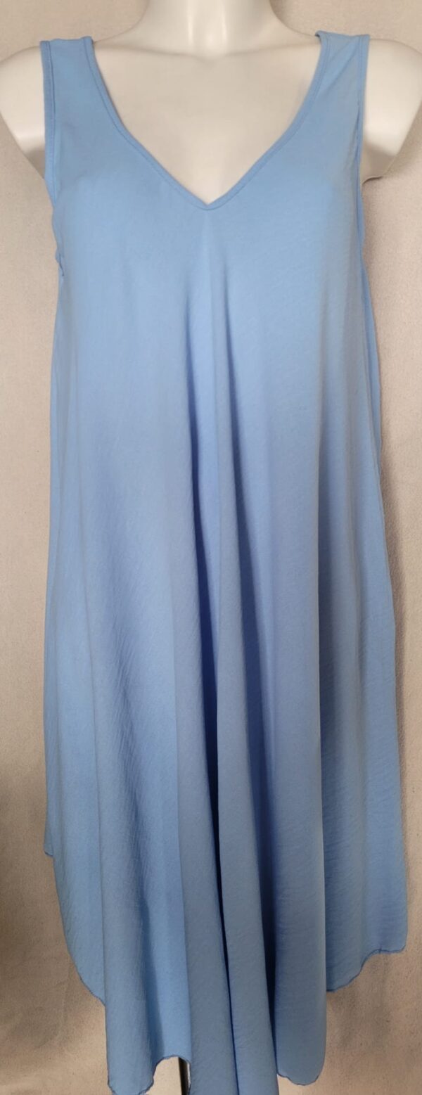 Rochie uni in V - imagine 10
